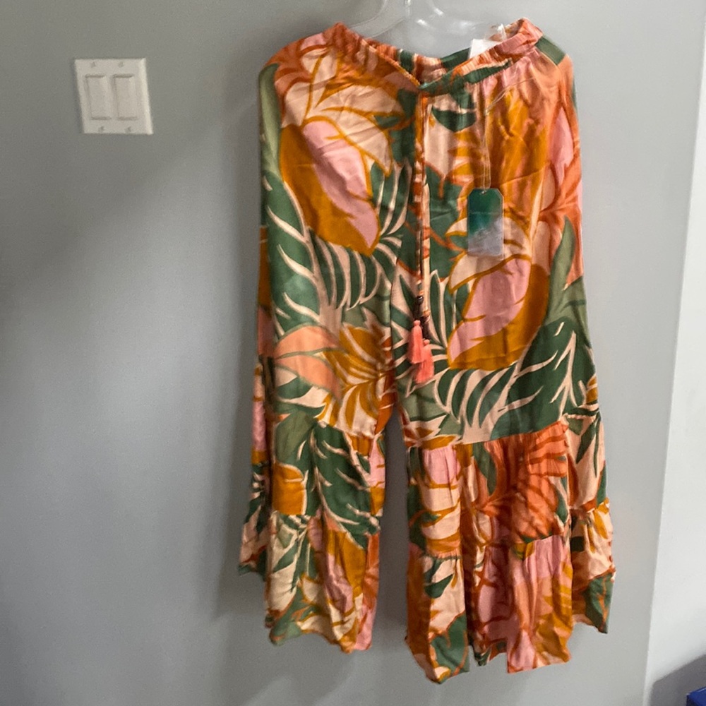 TRUE DESTINATIONS RESORT WEAR Women’s Wide Pants Size L